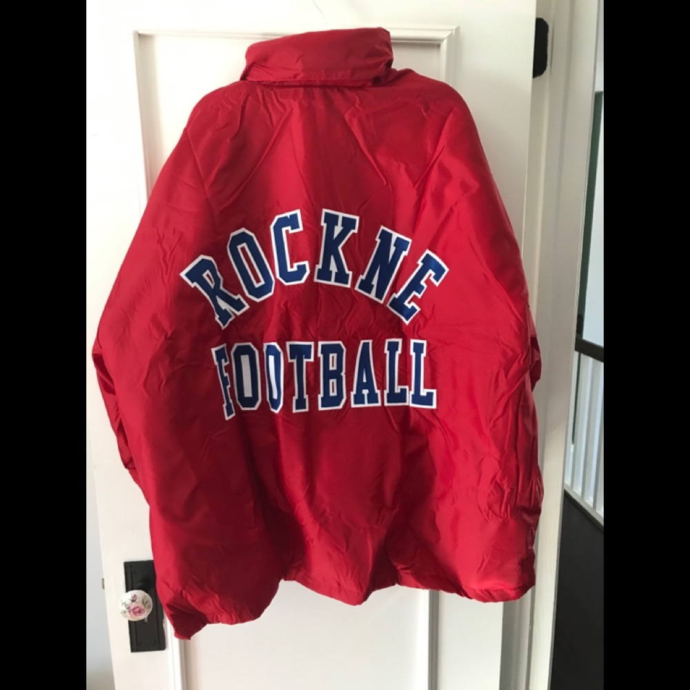 🌟HP🌟 NWOT Vintage Varsity Jacket Rockne Football - Picture 12 of 16